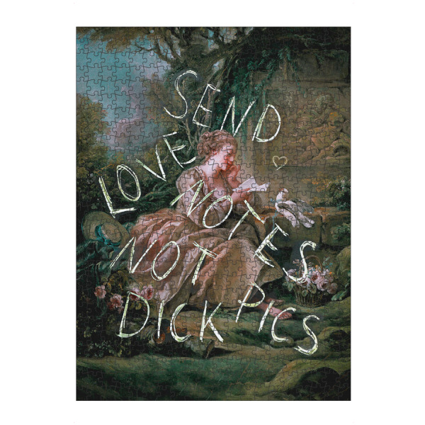 artboxONE Puzzle "Liebesnotizen" artboxONE - Liebe,Lehrersprüche,Lustig