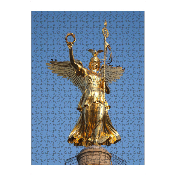 Puzzle Ravensburger "Goldelse" artboxONE - Städte / Berlin,Reise,Architektur - Berlin,Siegessäule - Bild berlin