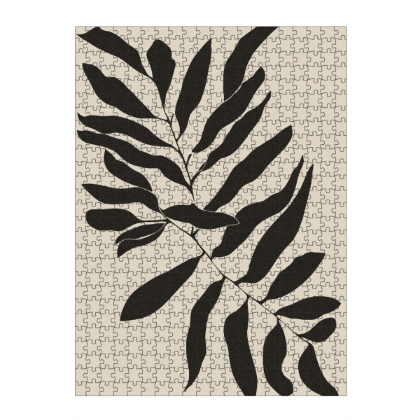 artboxONE Puzzle "Leafs On Twig" artboxONE - Floral,Abstrakt,Für Mama
