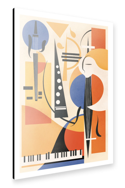 Alu-Dibond "Konzert" 30x20 cm artboxONE