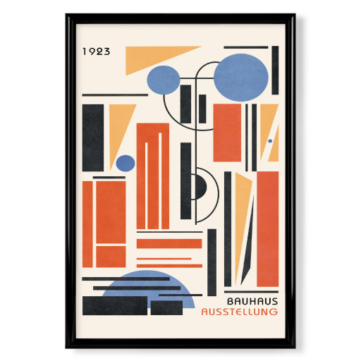 Minimalistisches Bauhaus-Design