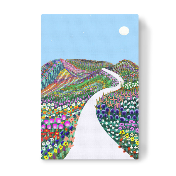 Leinwandbild "Erste Blüte" artboxONE - Natur