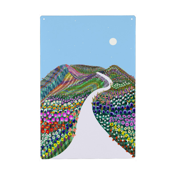 Holzbild "Erste Blüte" artboxONE - Natur