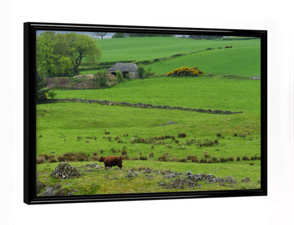 Poster mit schwarzem Rahmen "Greenock Landschaft" artboxONE - Natur,Reise / Länder