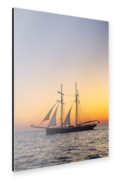 Alu-Dibond "Windjammer-Romantik" 30x20 cm artboxONE