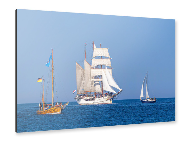Alu-Dibond "Hanse Sail auf der Ostsee" 30x20 cm artboxONE