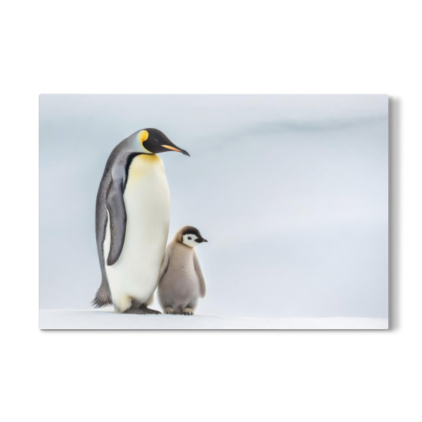 Galerie-Print "Kaiserpinguin Familie" 30x20 cm artboxONE