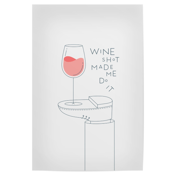 Poster 30x20 cm "Weinglaslicht" artboxONE - Essen & Trinken,Essen & Trinken / Alkohol - Wein,Feier,Party,Alkohol,Getränk,Glas,Kunst,Fuß,Bein,Ständer