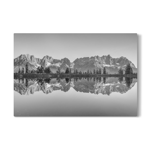 Galerie-Print "Wilder Kaiser schwarz-weiß" 30x20 cm artboxONE