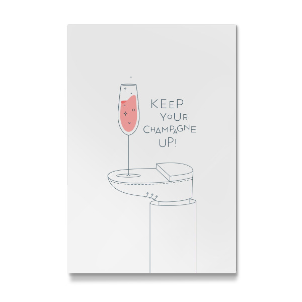 Galerie-Print "Glas Champagnerglas" 30x20 cm artboxONE