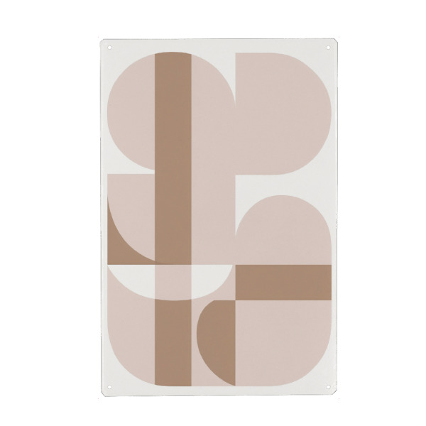 Holzbild "Nordic Abstrakte Formen" artboxONE - Abstrakt,Geometrie
