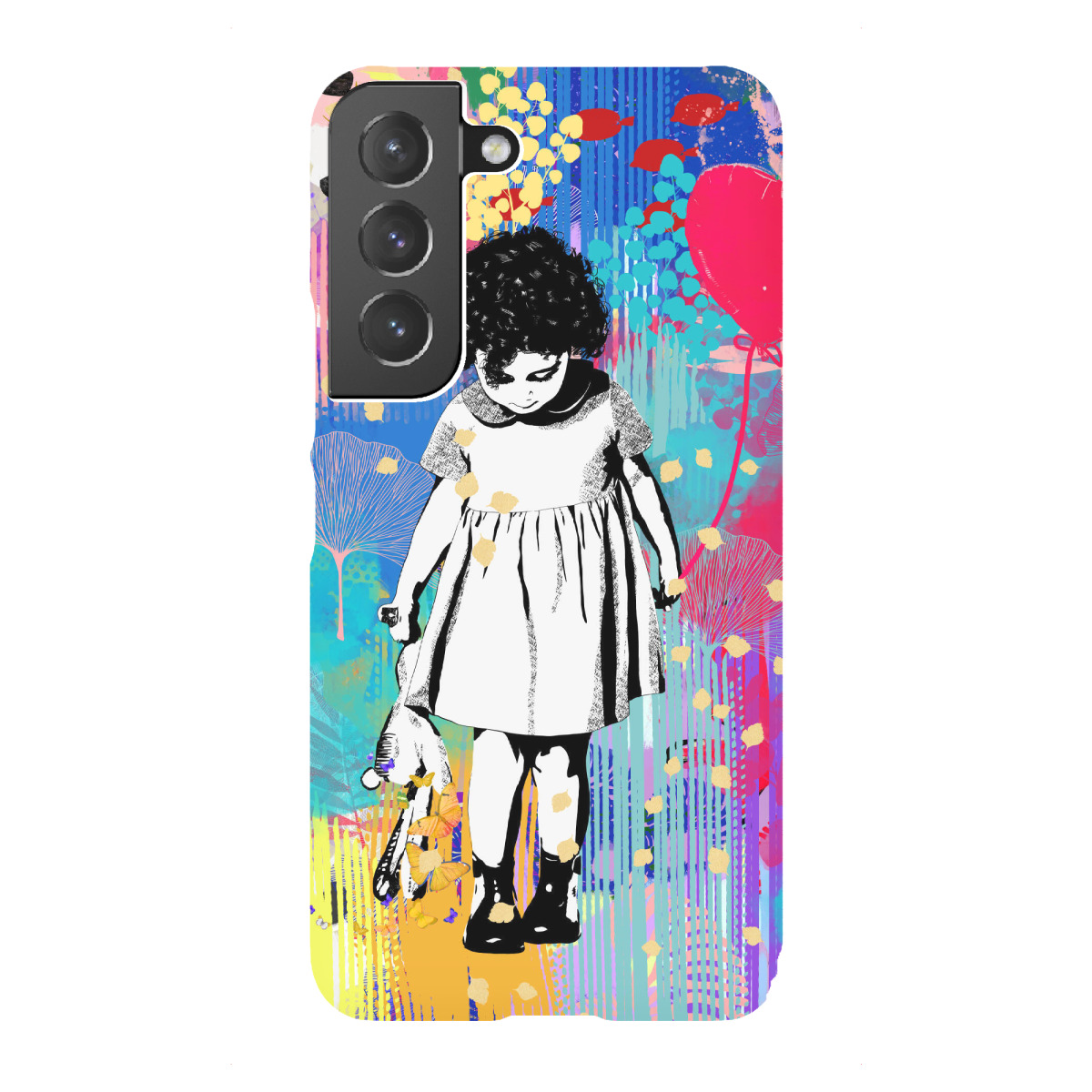 "Irgendwo über dem Regenbogen"für Samsung Galaxy - Premium-Case Handyhülle artboxONE