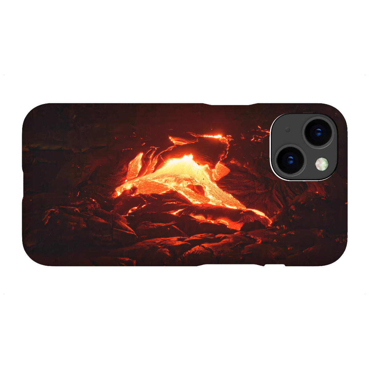 "Glühende Lava"für iPhone - Premium-Case Handyhülle artboxONE