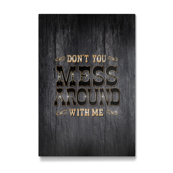 Galerie-Print "Leg dich nicht mit mir an" 30x20 cm artboxONE