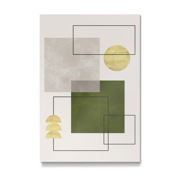 Galerie-Print "Aquarellquadrate und -linien A" 30x20 cm artboxONE