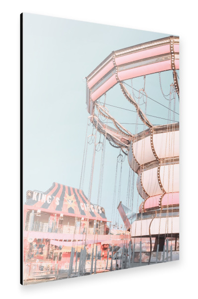 Alu-Dibond "Vintage-Karussell" 30x20 cm artboxONE