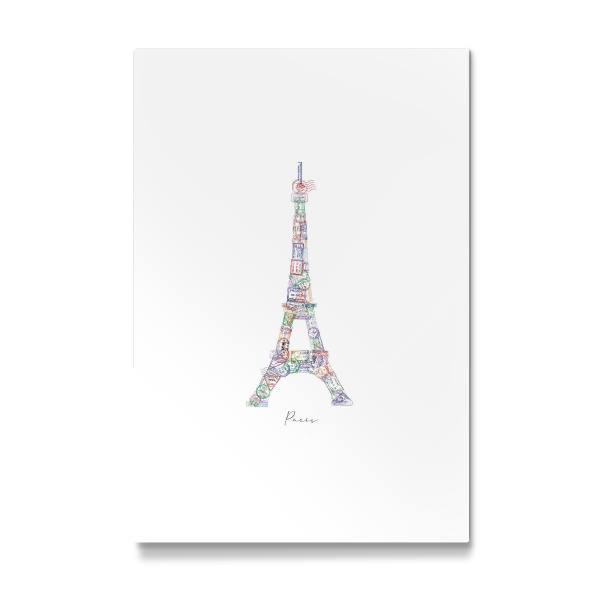 Galerie-Print "Passstempel Eiffelturm" 30x20 cm artboxONE