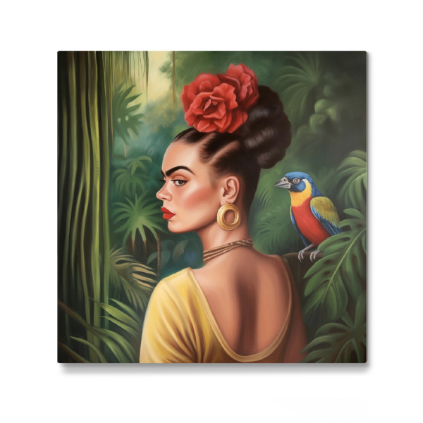 Galerie-Print "Kahlo Tropical" 30x30 cm artboxONE