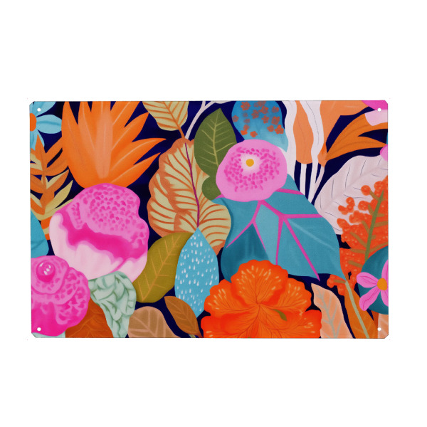 Holzbild "Große Blüten" artboxONE - Natur,Floral,Liebe