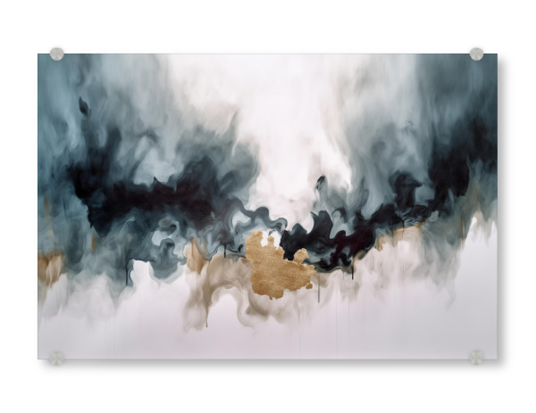 Acrylglasbild "Abstraktes rauschen" artboxONE - Abstrakt,Marmor