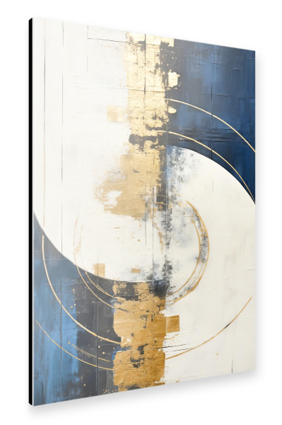 Alu-Dibond "ABSTRAKTE KUNST Pralle Sonne" 30x20 cm artboxONE