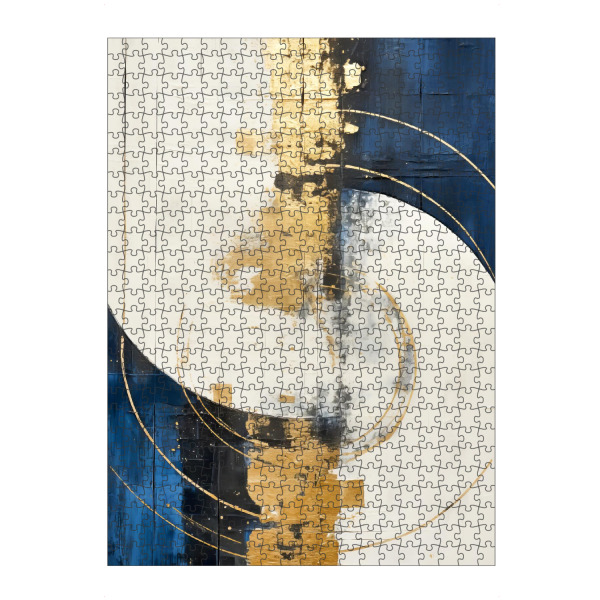 artboxONE Puzzle "ABSTRAKTE KUNST Pralle Sonne" artboxONE - Abstrakt,Geometrie