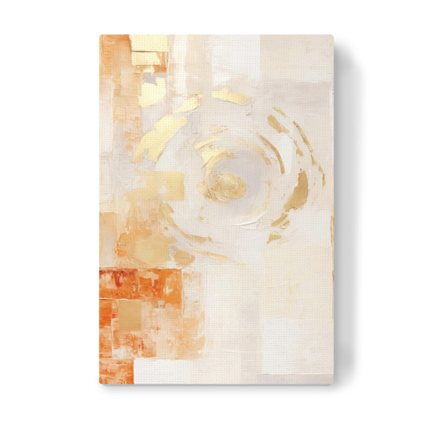 Leinwandbild "ABSTRAKTE KUNST Nutze den Tag" artboxONE - Abstrakt,Geometrie