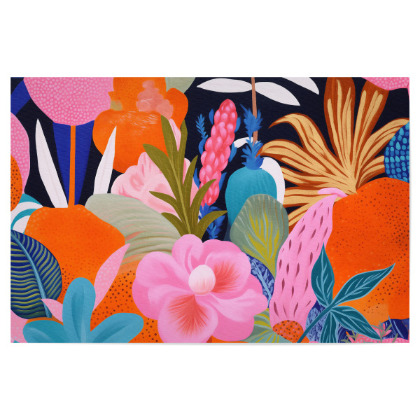 Poster 30x20 cm "Blumen-Freude" artboxONE - Natur,Floral,Fashion
