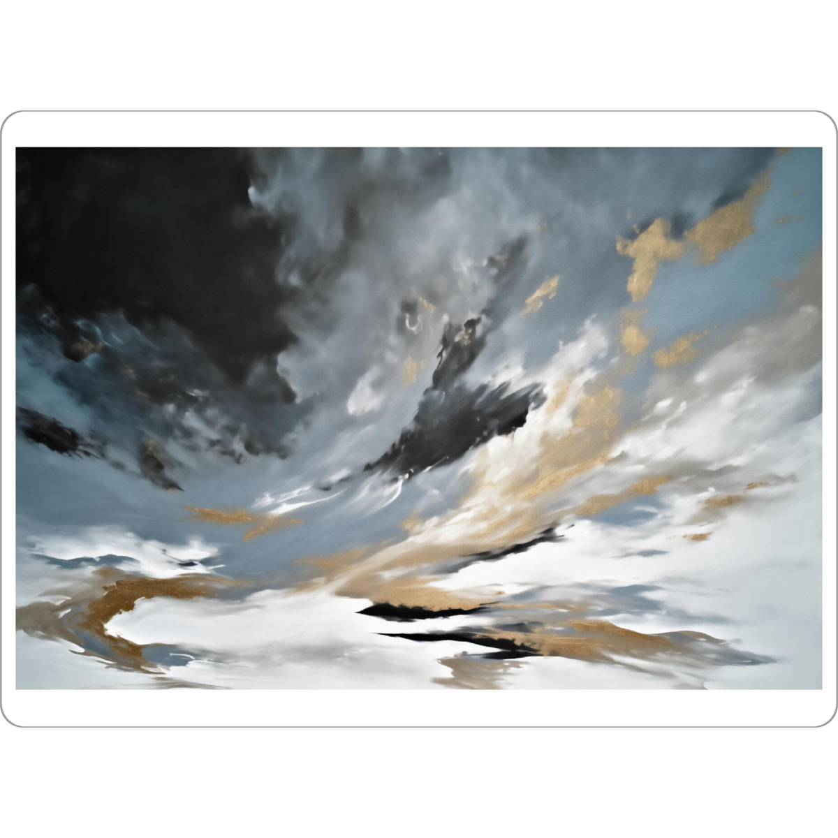 Tischset "Abstraktes Welleneffekt" artboxONE - Natur,Abstrakt,Marmor