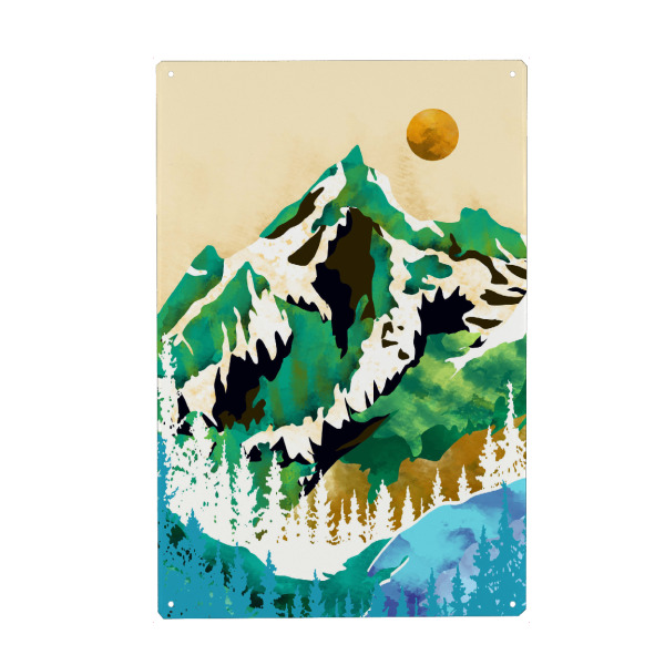 Holzbild "Gras ist grüner" artboxONE - Natur