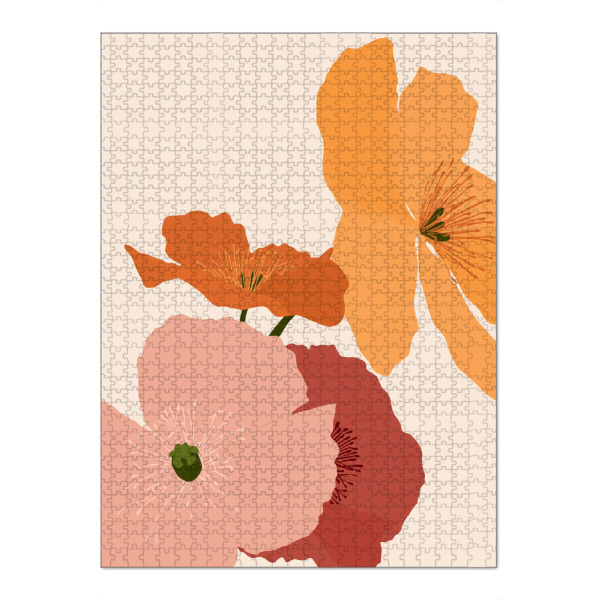 Puzzle Ravensburger "Herbstliche Wildblumen" artboxONE - Floral