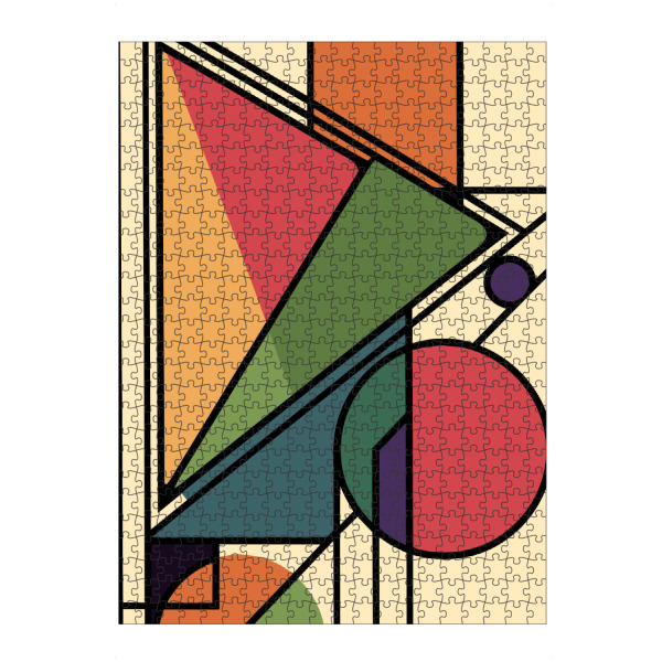 Puzzle Ravensburger "Abstract geometric lines" artboxONE - Abstrakt,Geometrie