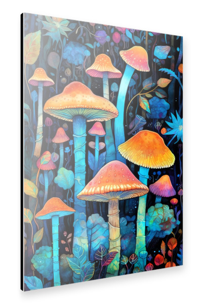 Alu-Dibond "Pilze E" 30x20 cm artboxONE