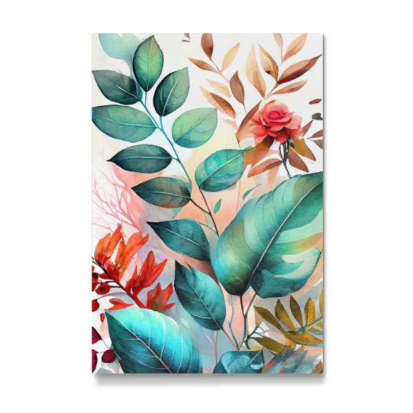 Galerie-Print "Aquarellblätter A" 30x20 cm artboxONE