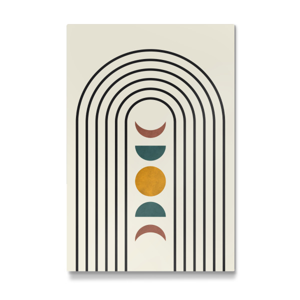 Galerie-Print "Aquarelllinien und Kreise A" 30x20 cm artboxONE