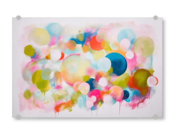 Acrylglasbild "Bunte Party" artboxONE - Abstrakt,Geometrie