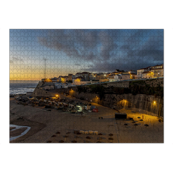 Puzzle Ravensburger "Abends" artboxONE - Natur,Reise - Atlantik,Atlantischer ozean,Portugal,Abendstimmung,Abenddämmerung,Malerisch - Bild atlantik