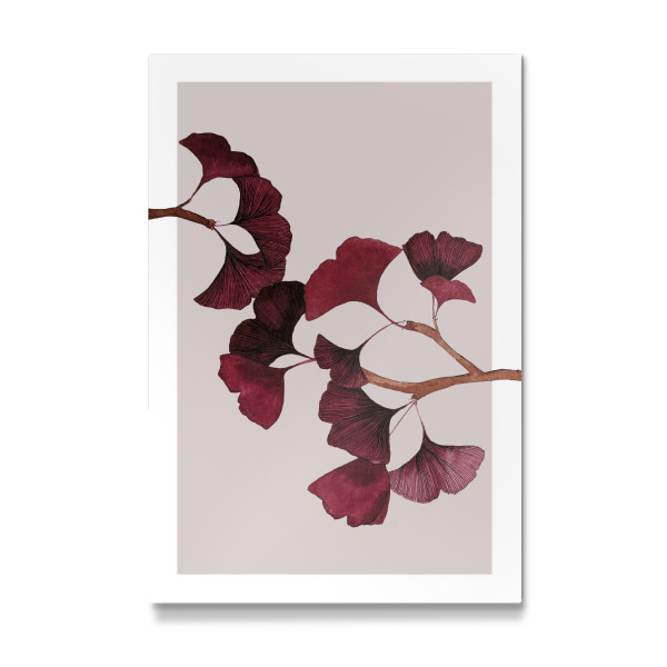 Galerie-Print "Roter Ginko" 30x20 cm artboxONE