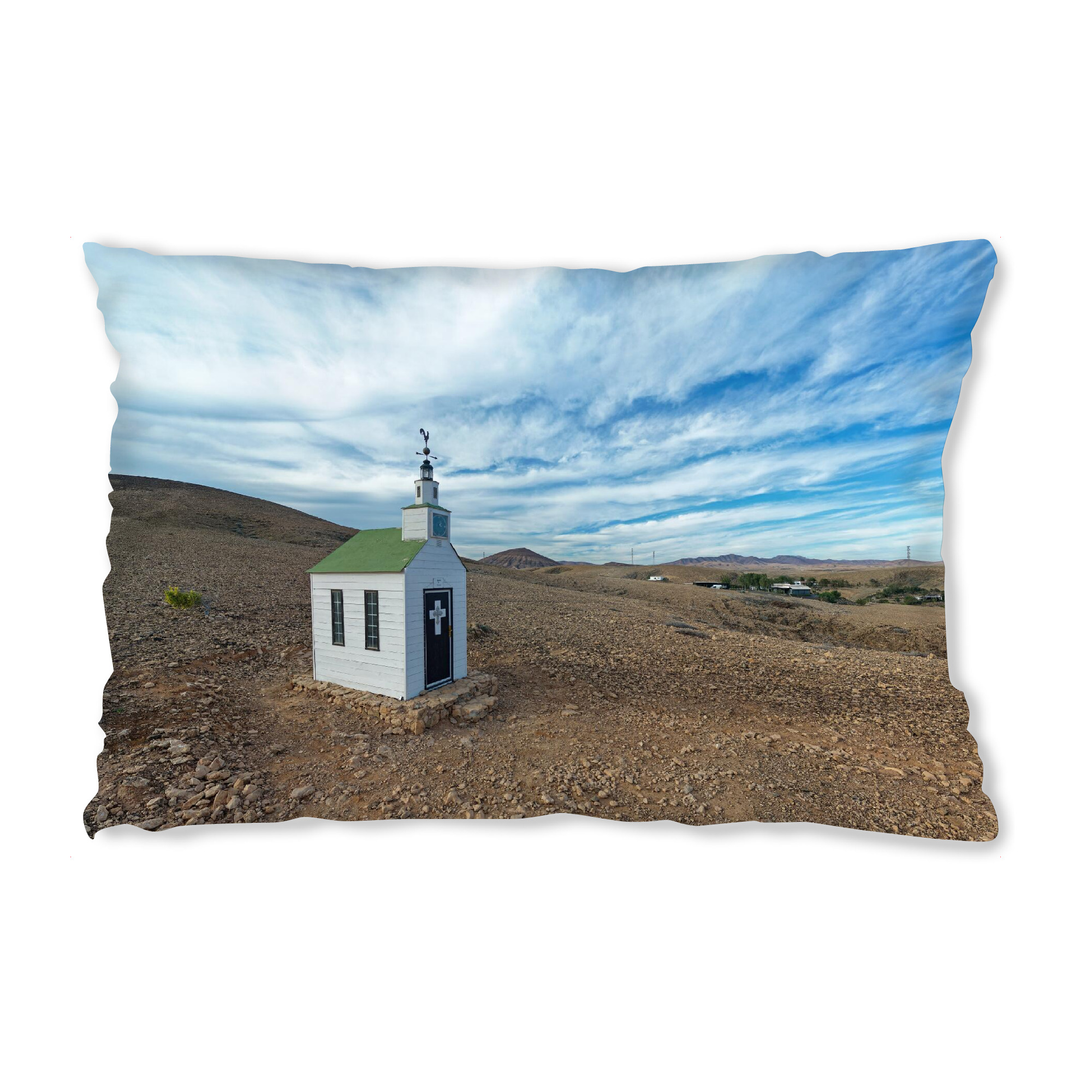 Design-Kissen "Fuerteventura -Ermita de Violante" artboxONE - Natur,Reise,Architektur,Reise / Strand und Meer,Reise / Länder