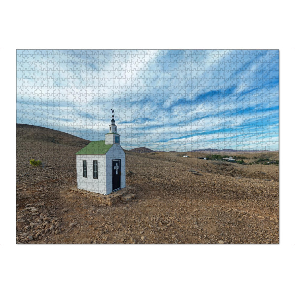 Puzzle Ravensburger "Fuerteventura -Ermita de Violante" artboxONE - Natur,Reise,Architektur,Reise / Strand und Meer,Reise / Länder