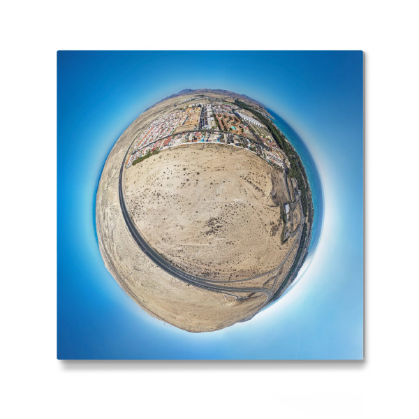 Galerie-Print "Fuerteventura - Costa Calma, H 70m" 30x30 cm artboxONE