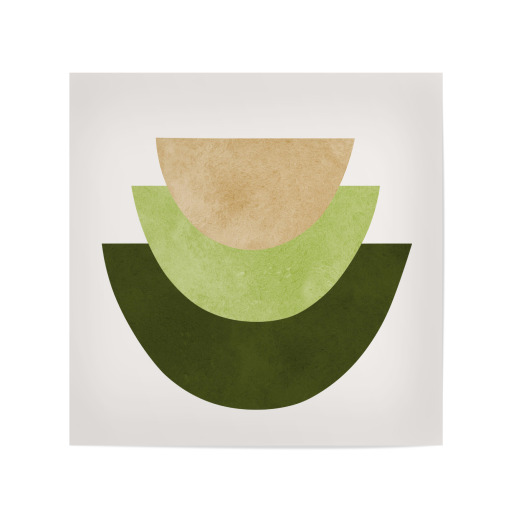 Aquarellformen und Kreise B