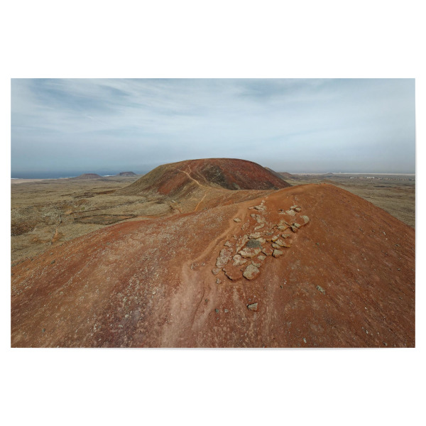Poster 30x20 cm "Fuerteventura - Calderon Hondo, SW" artboxONE - Natur,Reise,Reise / Strand und Meer,Reise / Länder
