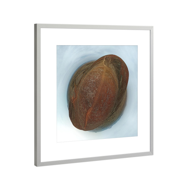 Poster mit Rahmen Silber "Fuerteventura - Calderon Hondo;90m" artboxONE - Natur,Reise,Reise / Strand und Meer,Reise / Länder