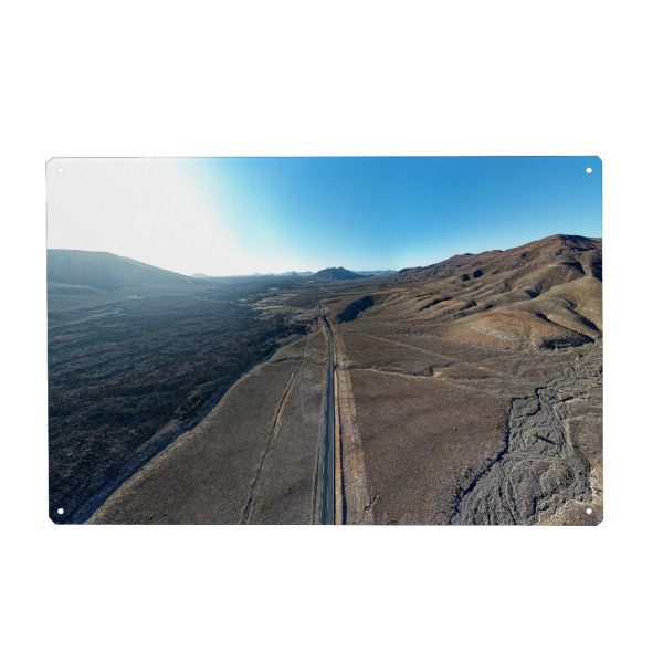 Metall Poster "Fuerteventura -St. Pozo Negro;West" artboxONE - Natur,Reise,Reise / Strand und Meer,Reise / Länder