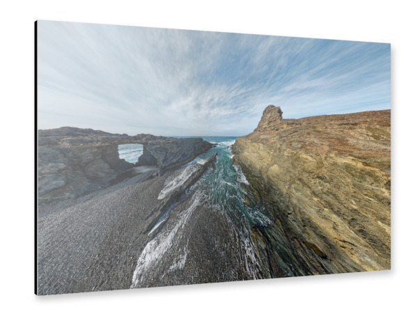 Alu-Dibond "Fuerteventura - Pena Horadada" 30x20 cm artboxONE