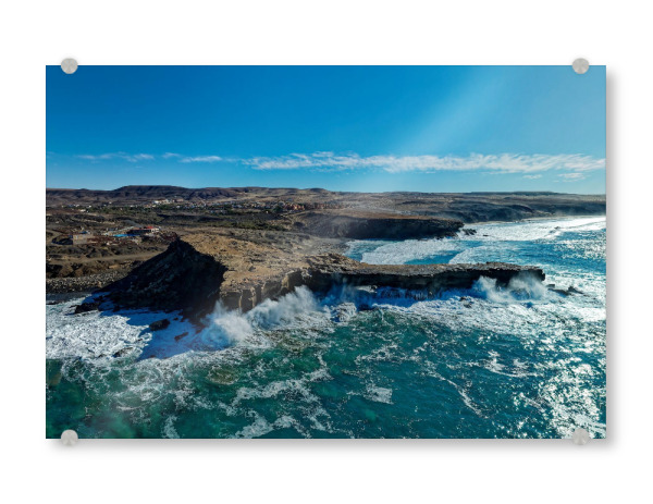Acrylglasbild "Fuerteventura - Punta Guadalupe" artboxONE - Natur,Reise,Reise / Strand und Meer,Reise / Länder