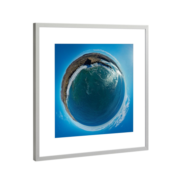 Poster mit Rahmen Silber "Fuerteventura -Punta Guadalupe" artboxONE - Natur,Reise,Reise / Strand und Meer,Reise / Länder