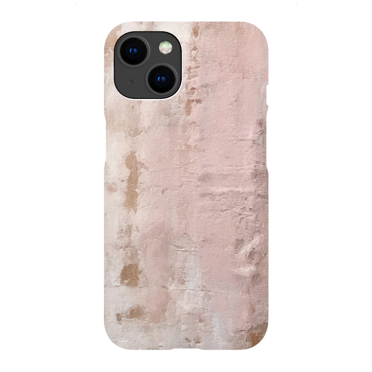 iPhone "Rosa Grunge H" Premium-Case Handyhülle artboxONE