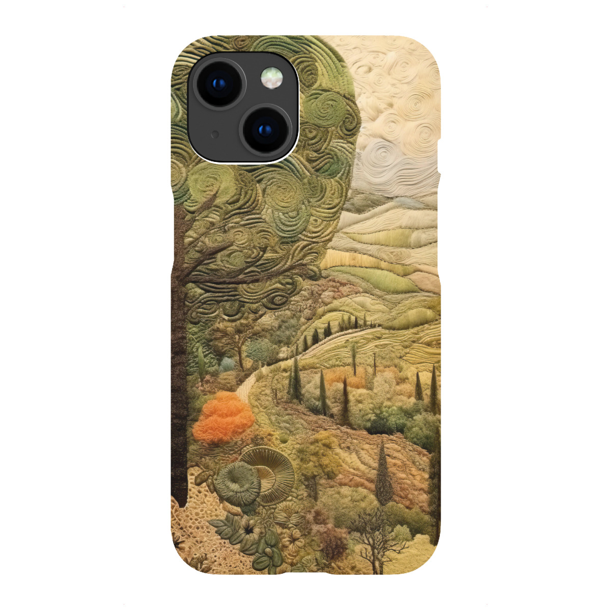 "Toskanischer Wandteppich H"für iPhone - Premium-Case Handyhülle artboxONE